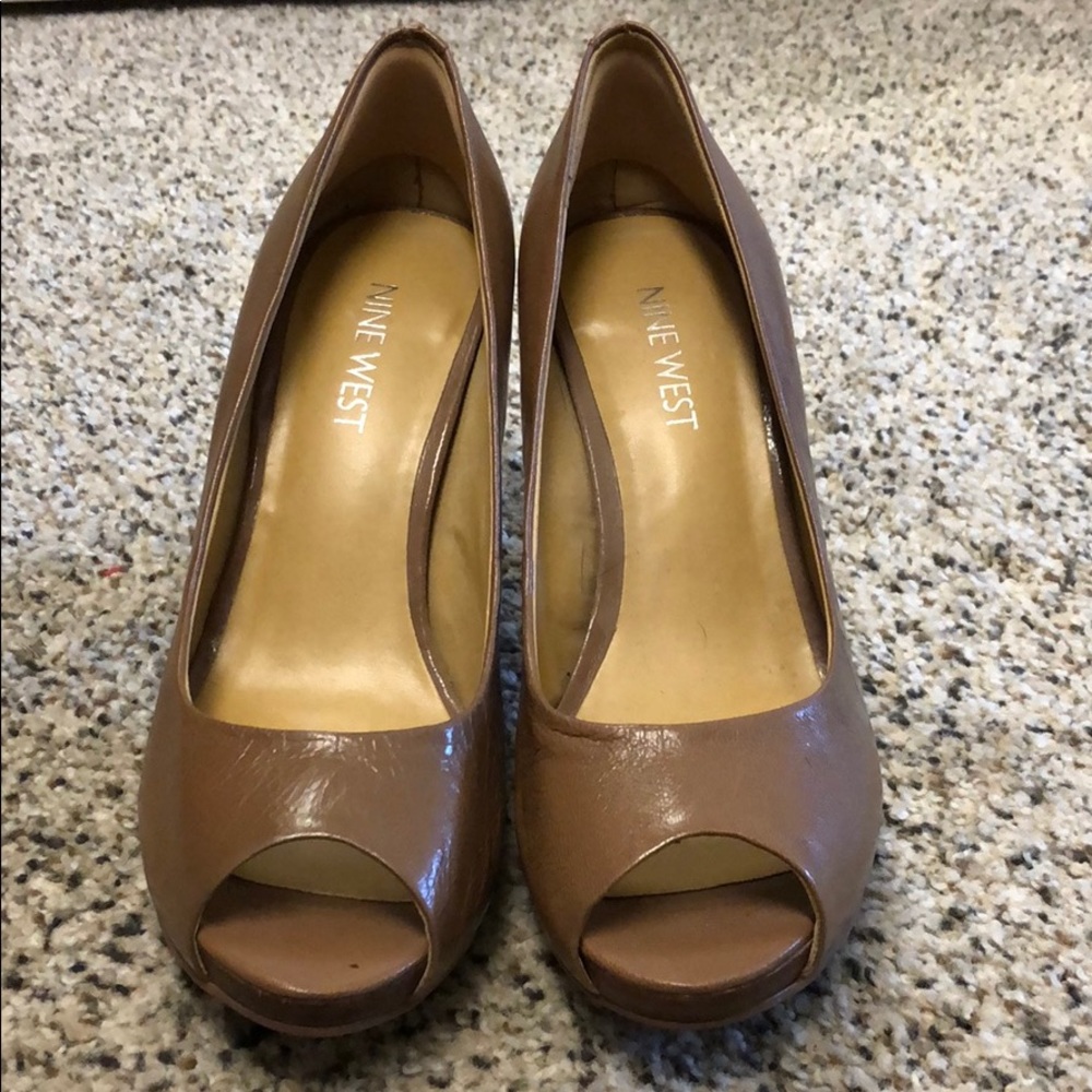 Nine West Peep Toe Heels